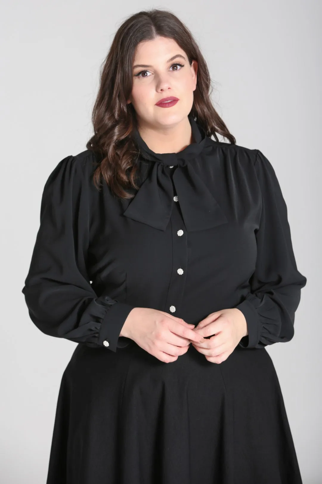 Mia Blouse sold by Hell Bunny product image thumbnail 2