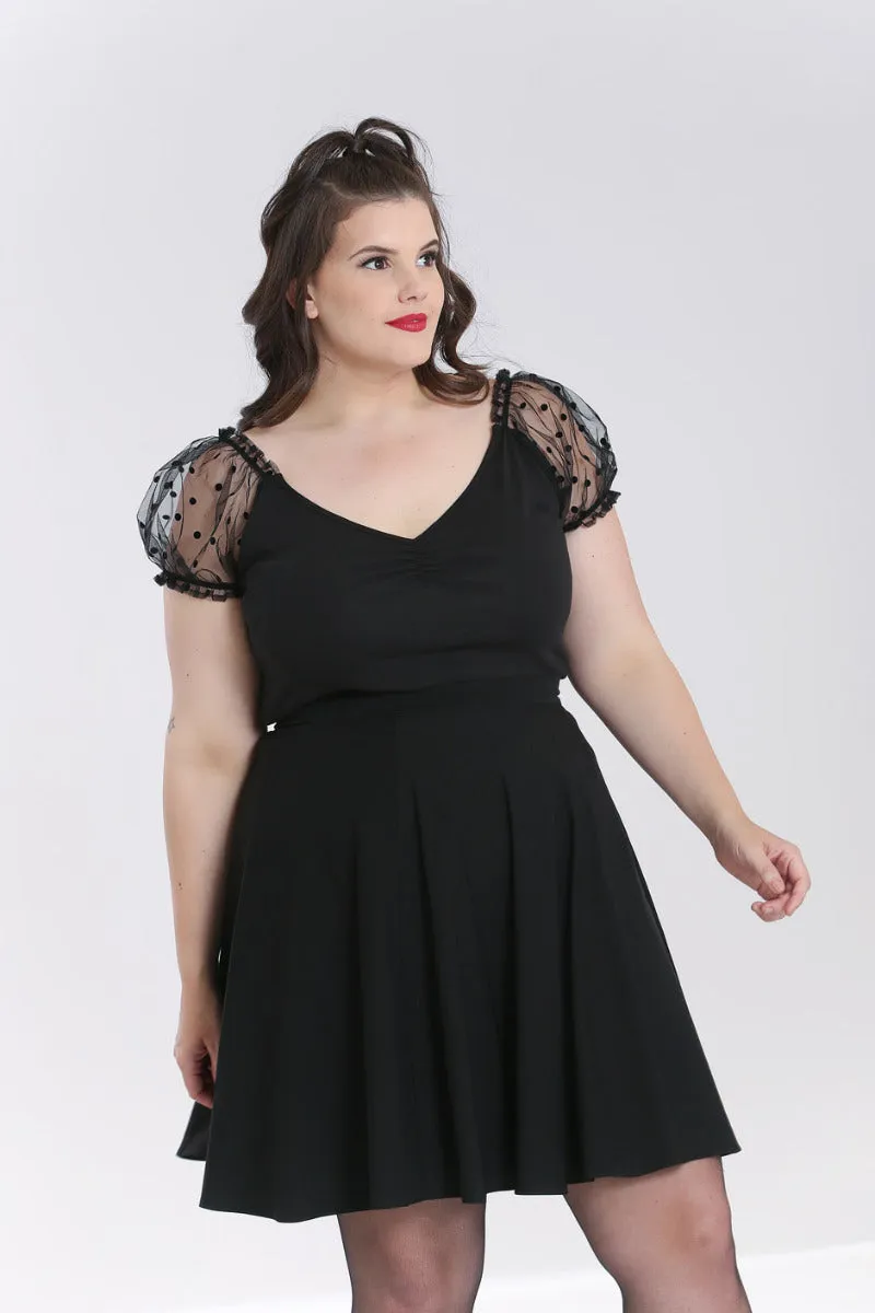 Amandine Top sold by Hell Bunny product image thumbnail 3