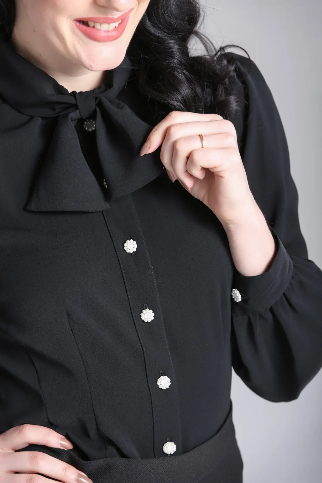 Mia Blouse sold by Hell Bunny product image thumbnail 5