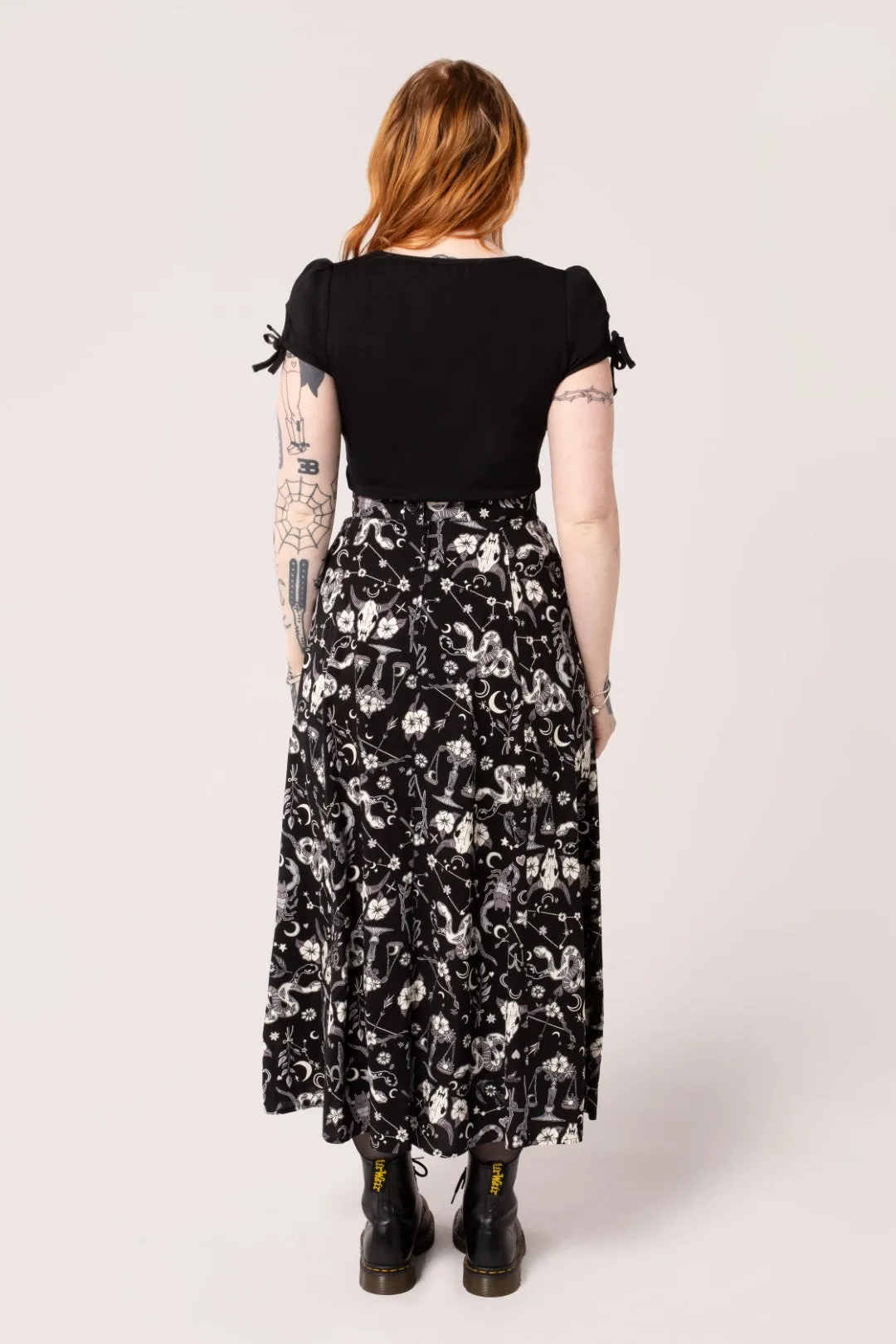 Star Sign Skirt sold by Hell Bunny product image thumbnail 4