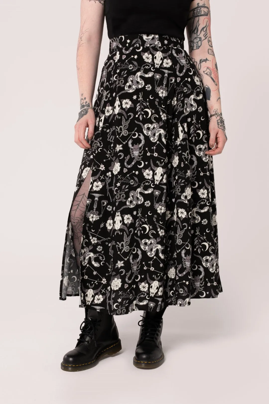Star Sign Skirt sold by Hell Bunny product image thumbnail 3