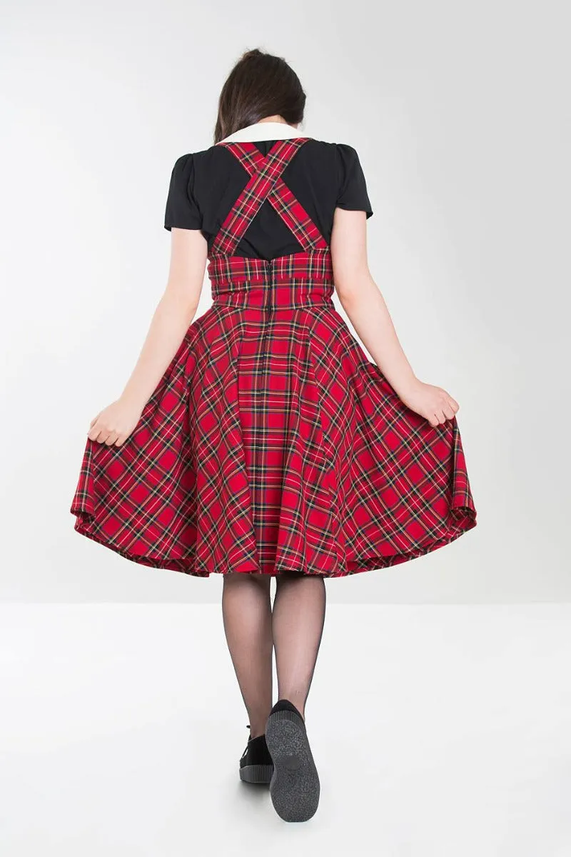 Irvine Pinafore Dress sold by Hell Bunny product image thumbnail 2