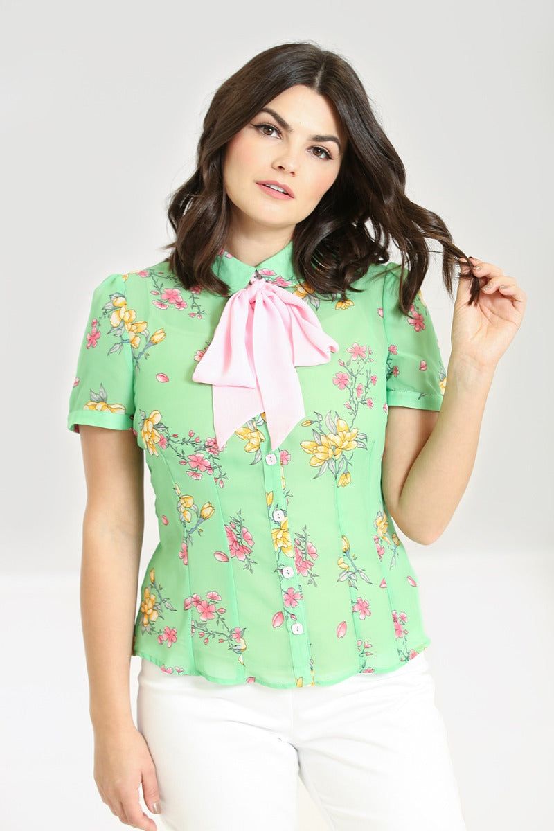 Adelina Blouse sold by Hell Bunny