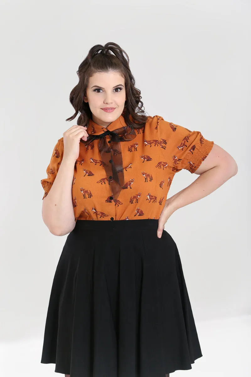 Vixey Blouse sold by Hell Bunny product image thumbnail 2