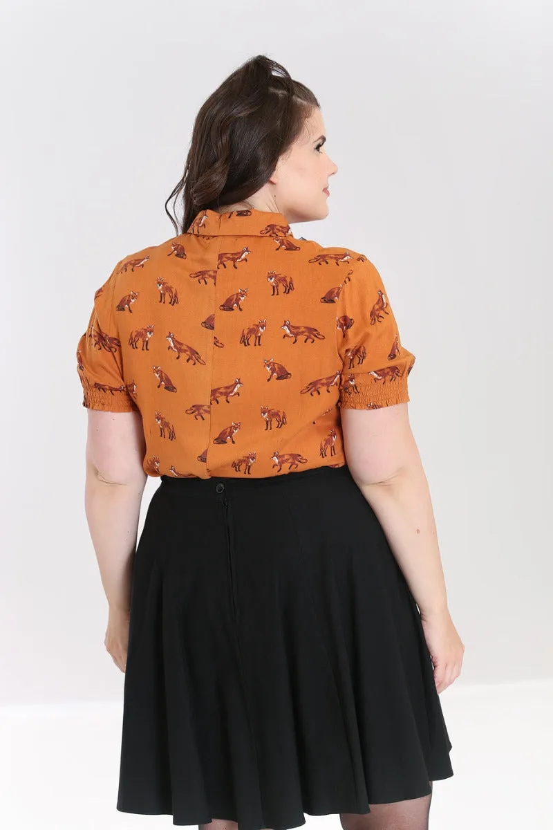 Vixey Blouse sold by Hell Bunny product image thumbnail 4