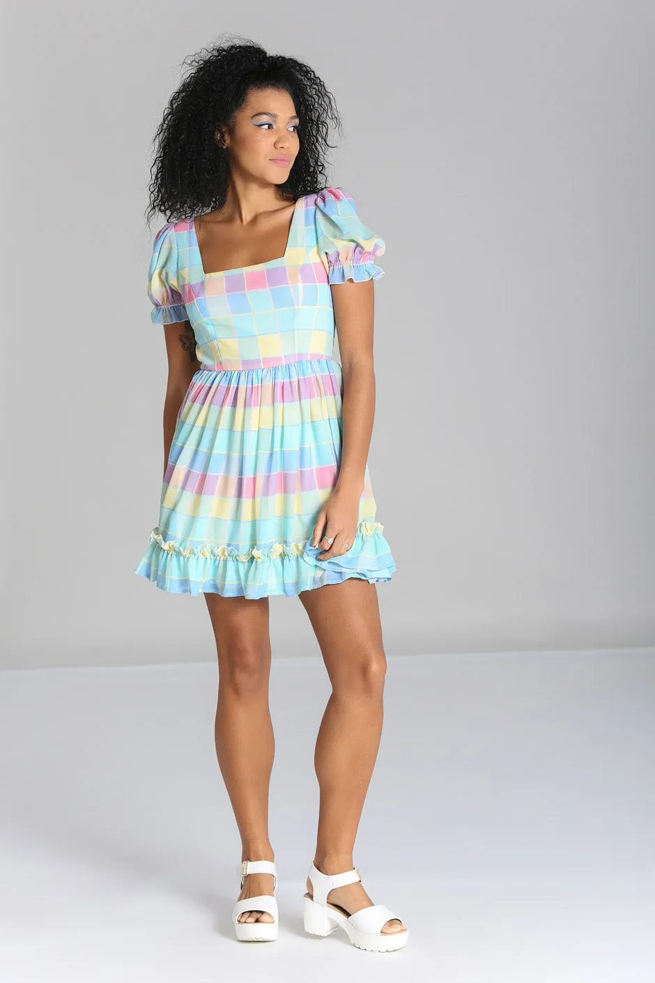 Skye Mini Dress sold by Hell Bunny product image thumbnail 4