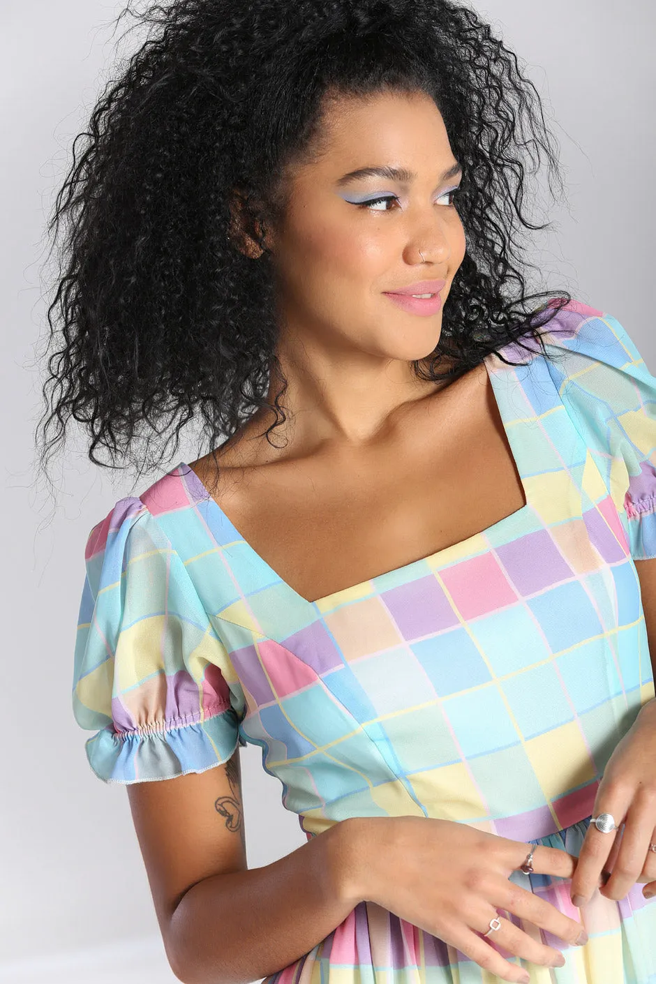 Skye Mini Dress sold by Hell Bunny product image thumbnail 5