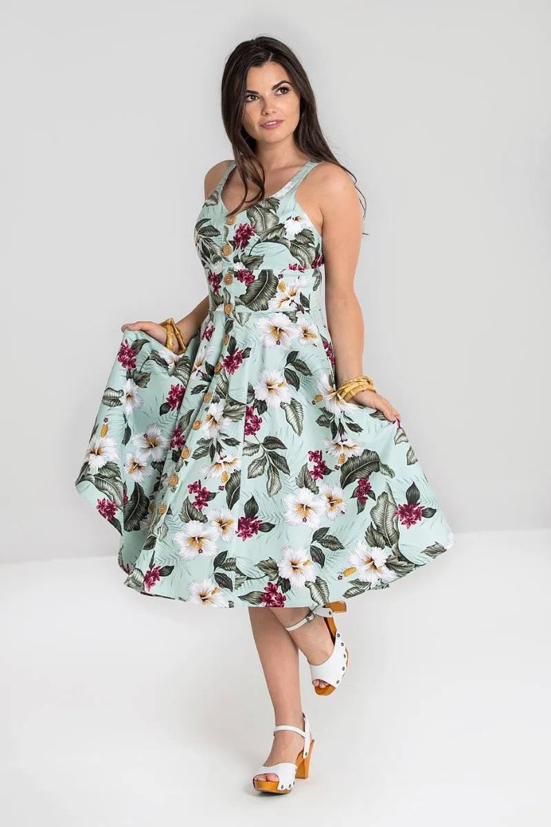 Tahiti 50's Dress sold by Hell Bunny product image thumbnail 2