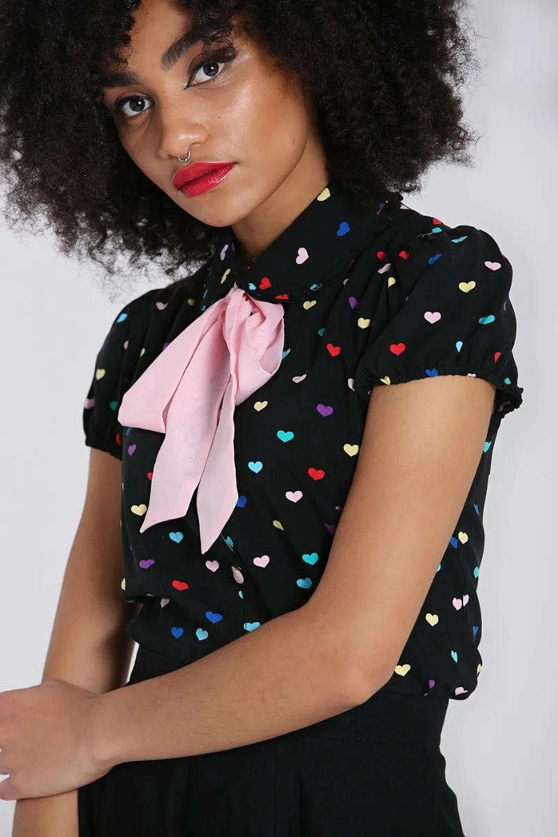 True Love Blouse sold by Hell Bunny product image thumbnail 3