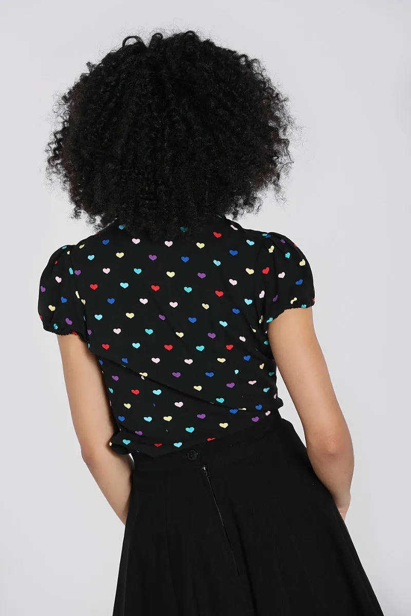 True Love Blouse sold by Hell Bunny product image thumbnail 2