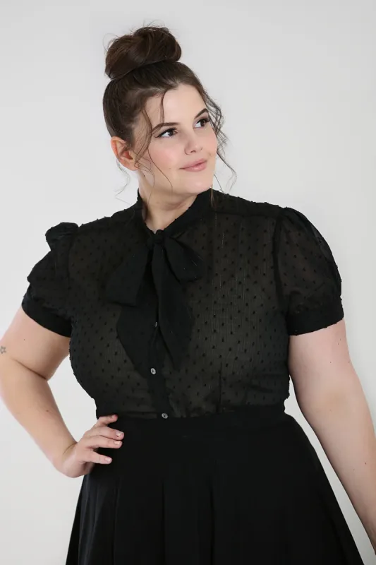 Frilly Sundae Blouse sold by Hell Bunny