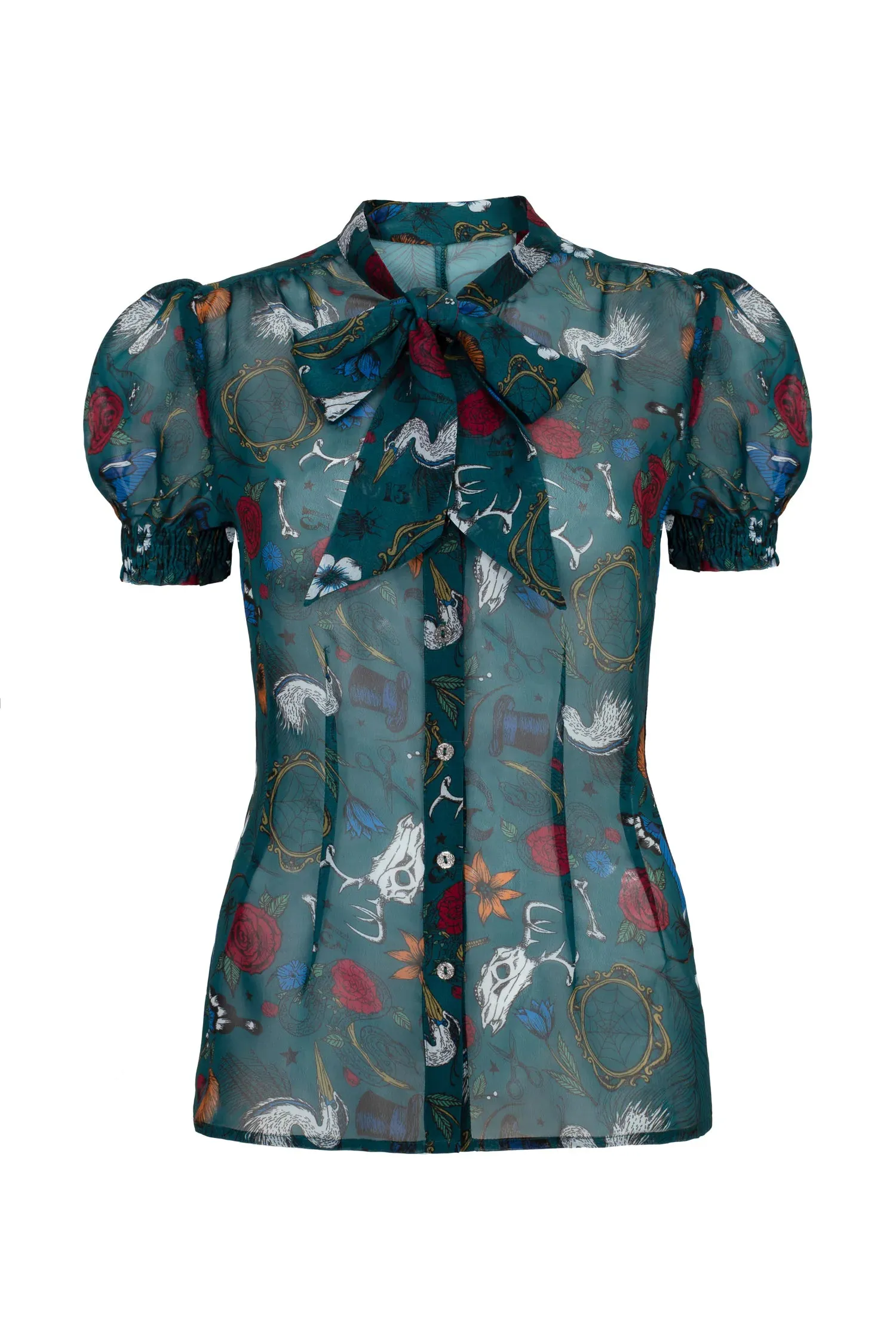 Sianna Blouse sold by Hell Bunny product image thumbnail 5