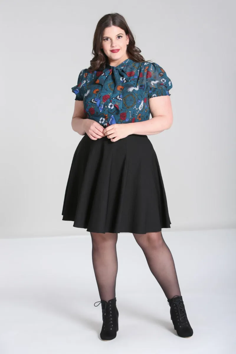 Sianna Blouse sold by Hell Bunny product image thumbnail 2