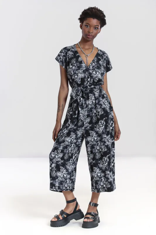 Kasumi Jumpsuit sold by Hell Bunny