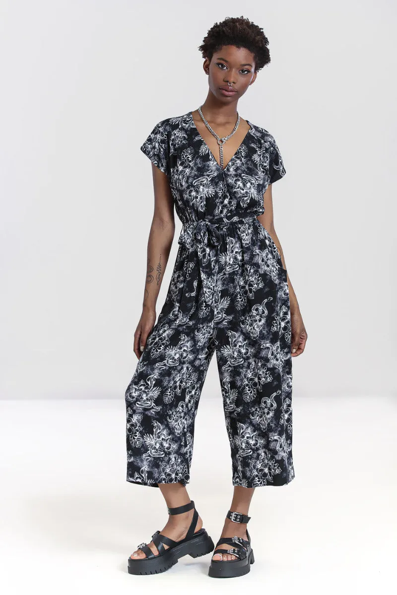 Kasumi Jumpsuit sold by Hell Bunny