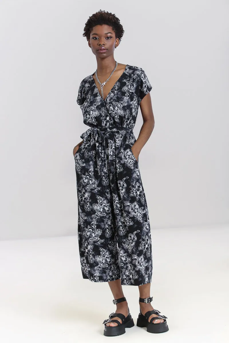 Kasumi Jumpsuit sold by Hell Bunny product image thumbnail 2