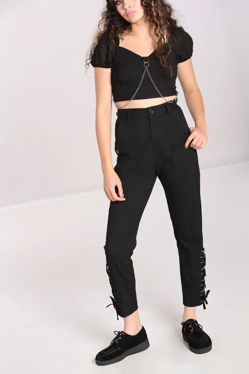 Tifa Trousers sold by Hell Bunny product image thumbnail 3