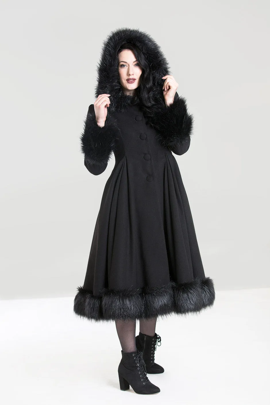 Elvira Coat sold by Hell Bunny product image thumbnail 3