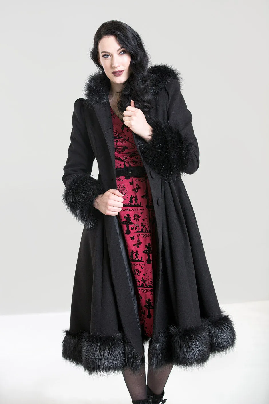 Elvira Coat sold by Hell Bunny product image thumbnail 5
