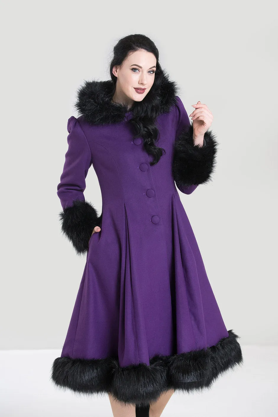 Elvira Coat sold by Hell Bunny product image thumbnail 4