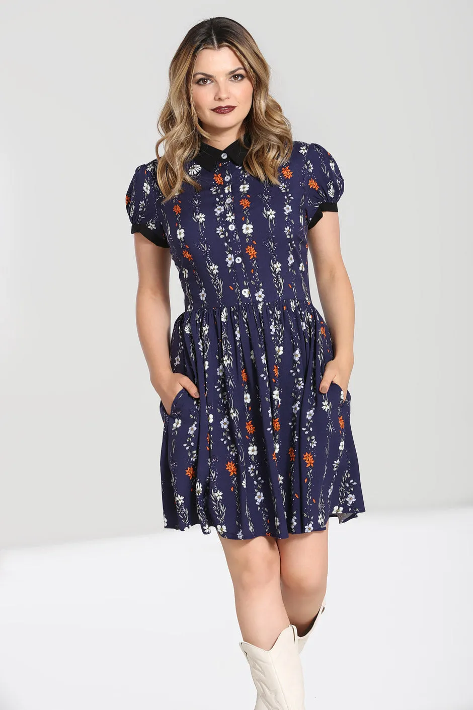 Asta Mini Dress sold by Hell Bunny product image thumbnail 2