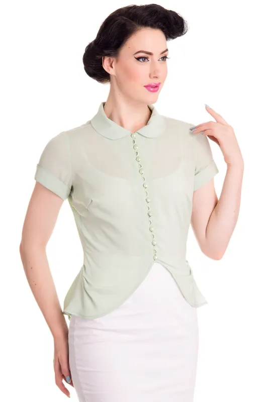 Betsy Blouse sold by Hell Bunny