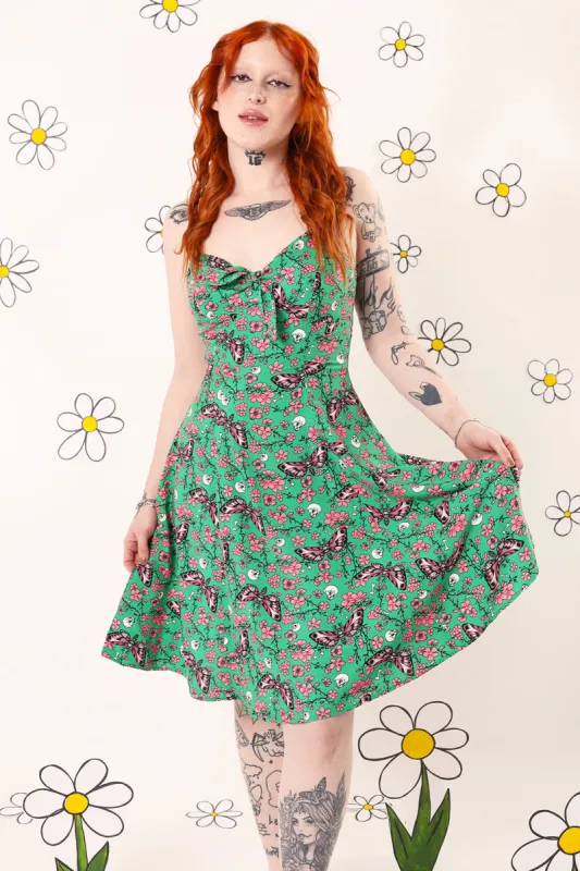 Madilynn Knee Dress sold by Hell Bunny