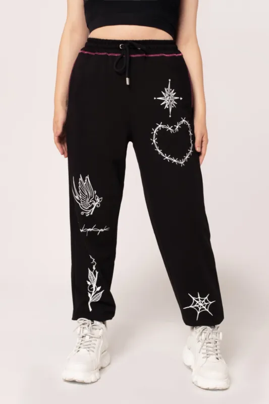 Avery Joggers sold by Hell Bunny