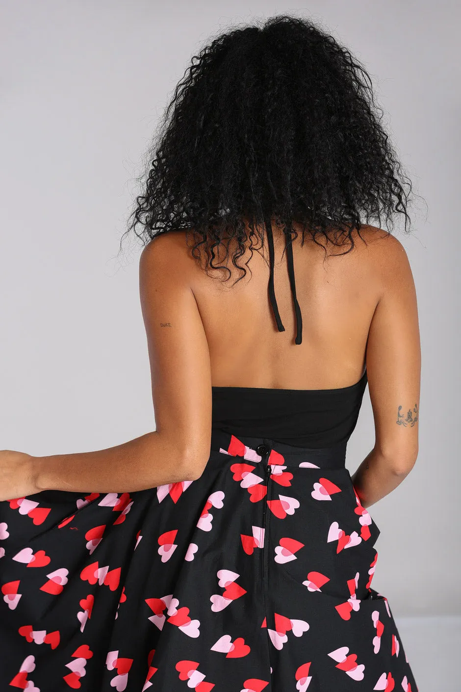 Cheryl Top Black sold by Hell Bunny product image thumbnail 3