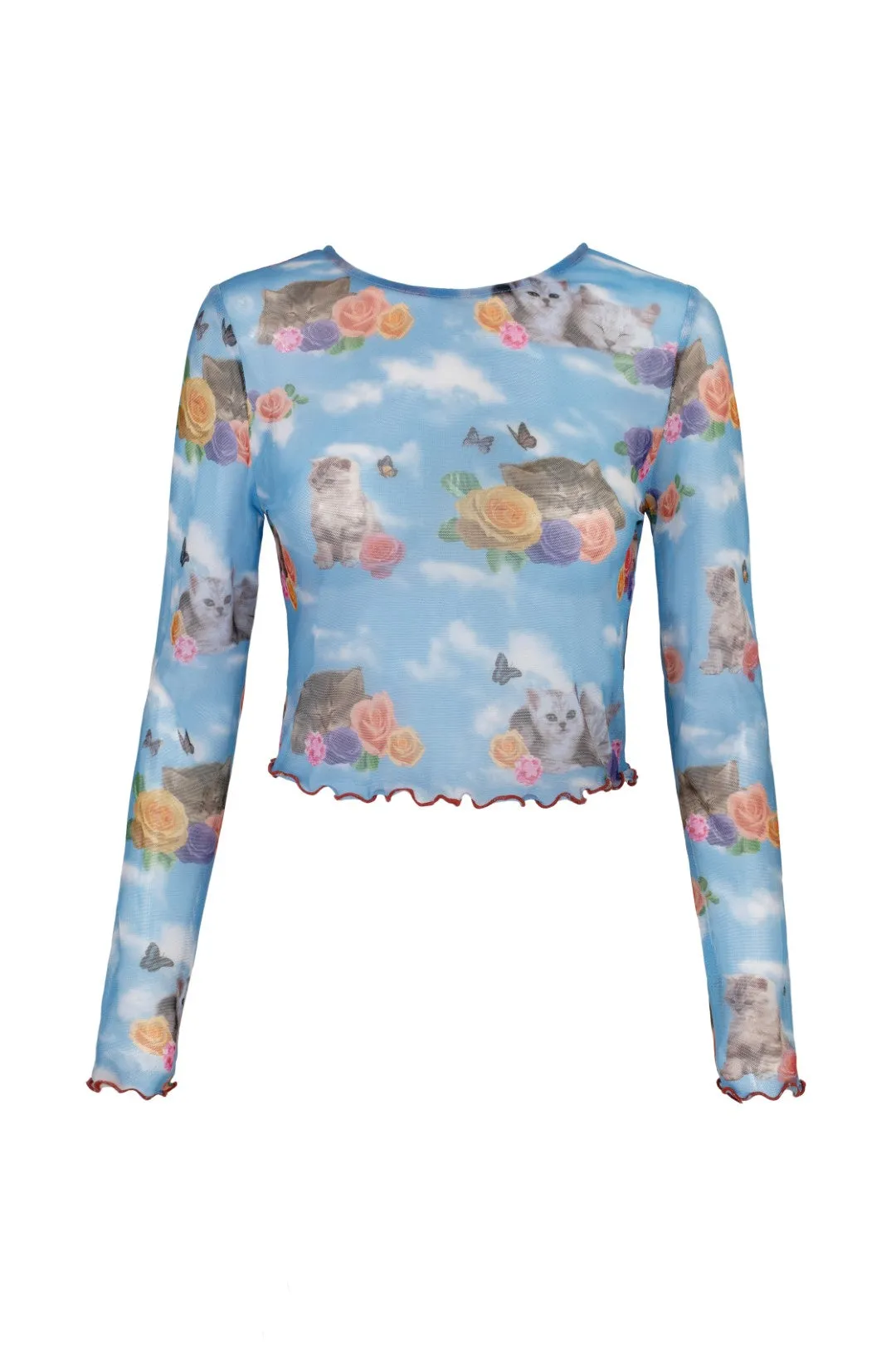 Kitsch Kitty Top sold by Hell Bunny product image thumbnail 4