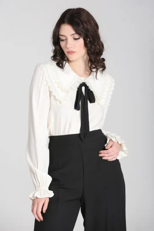 Peyton Blouse sold by Hell Bunny