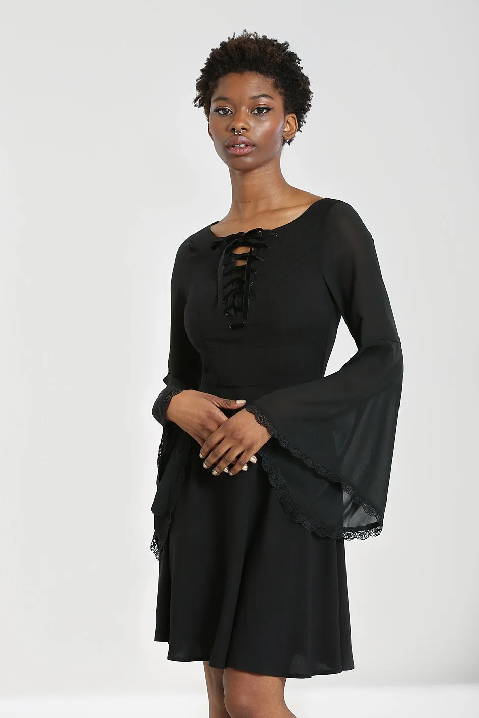 Jett Mini Dress sold by Hell Bunny product image thumbnail 5