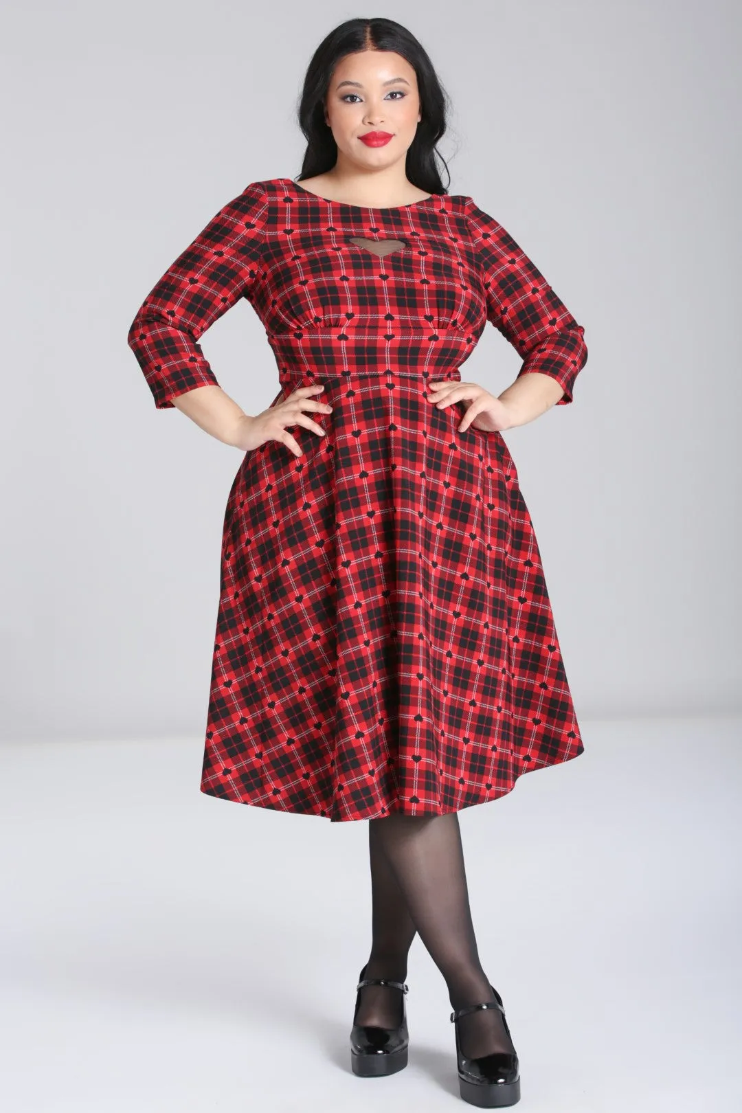 Date Night Midi Dress sold by Hell Bunny product image thumbnail 2
