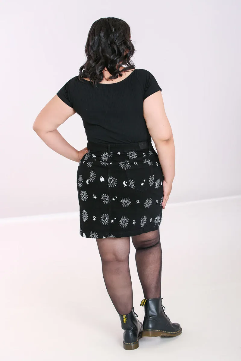 Oculus Mini Skirt sold by Hell Bunny product image thumbnail 2