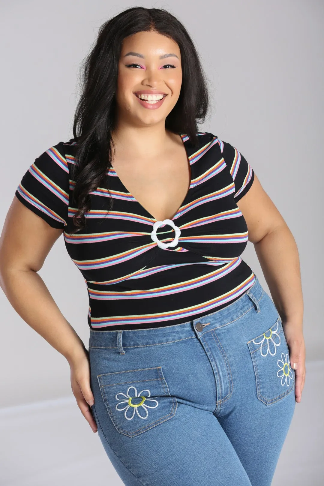 Lyla Top sold by Hell Bunny