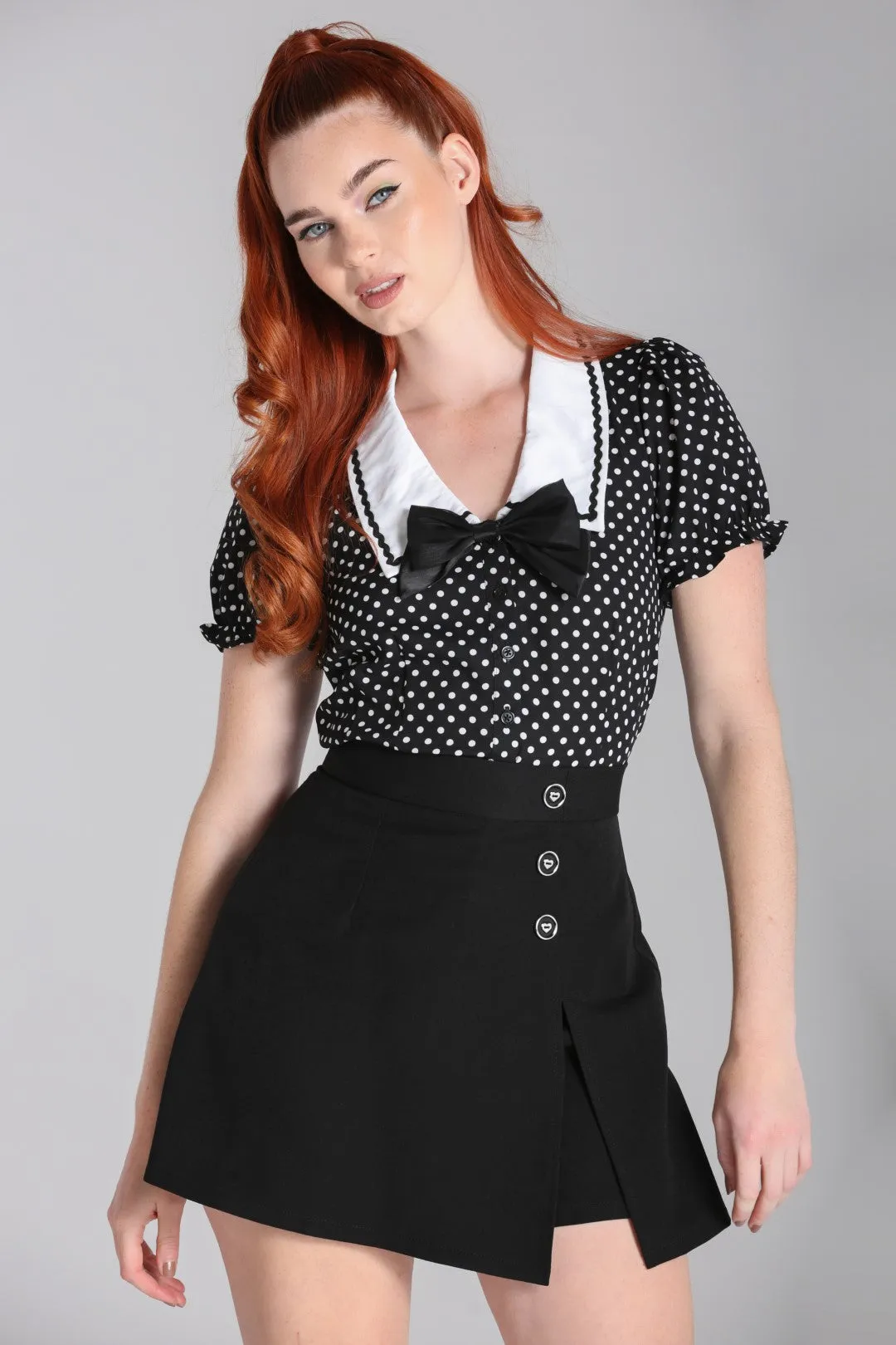 Naomi Blouse sold by Hell Bunny