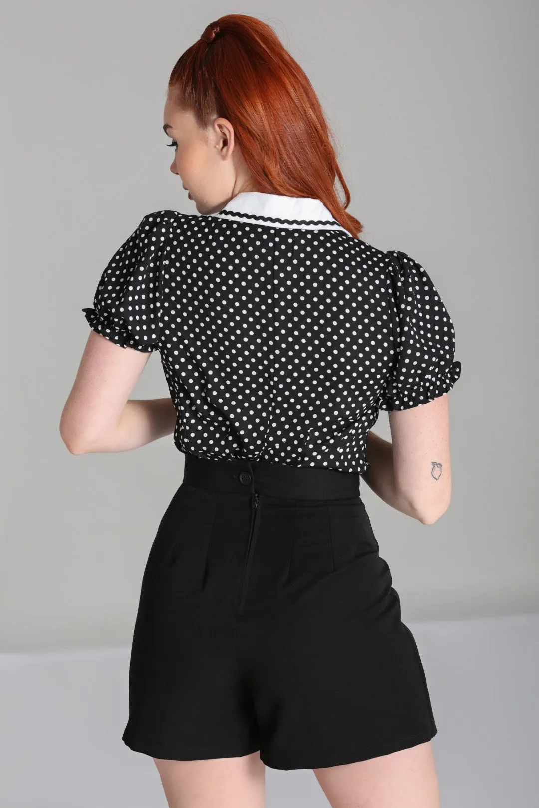 Naomi Blouse sold by Hell Bunny product image thumbnail 4