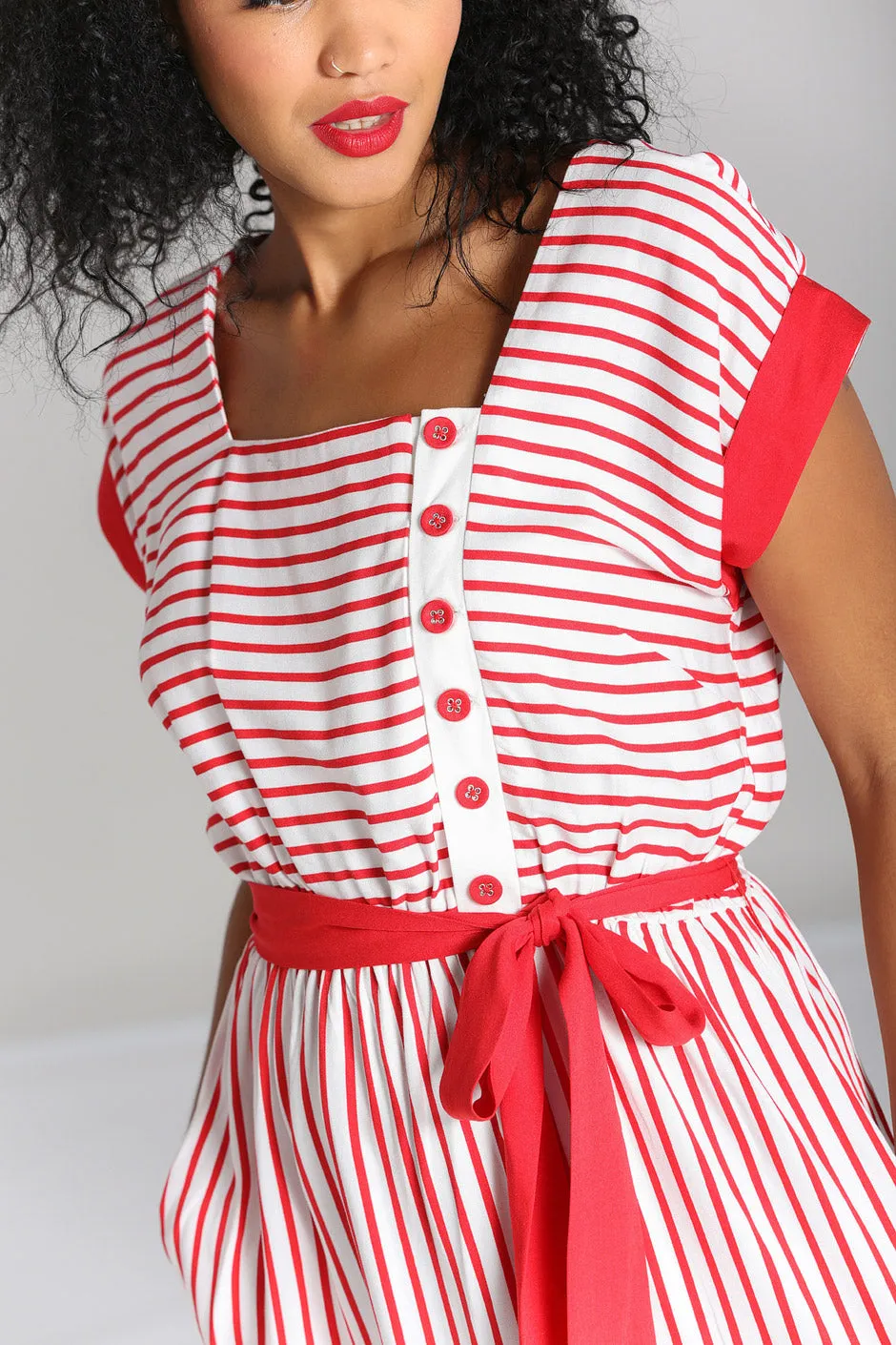 Ahoy Dress sold by Hell Bunny product image thumbnail 4