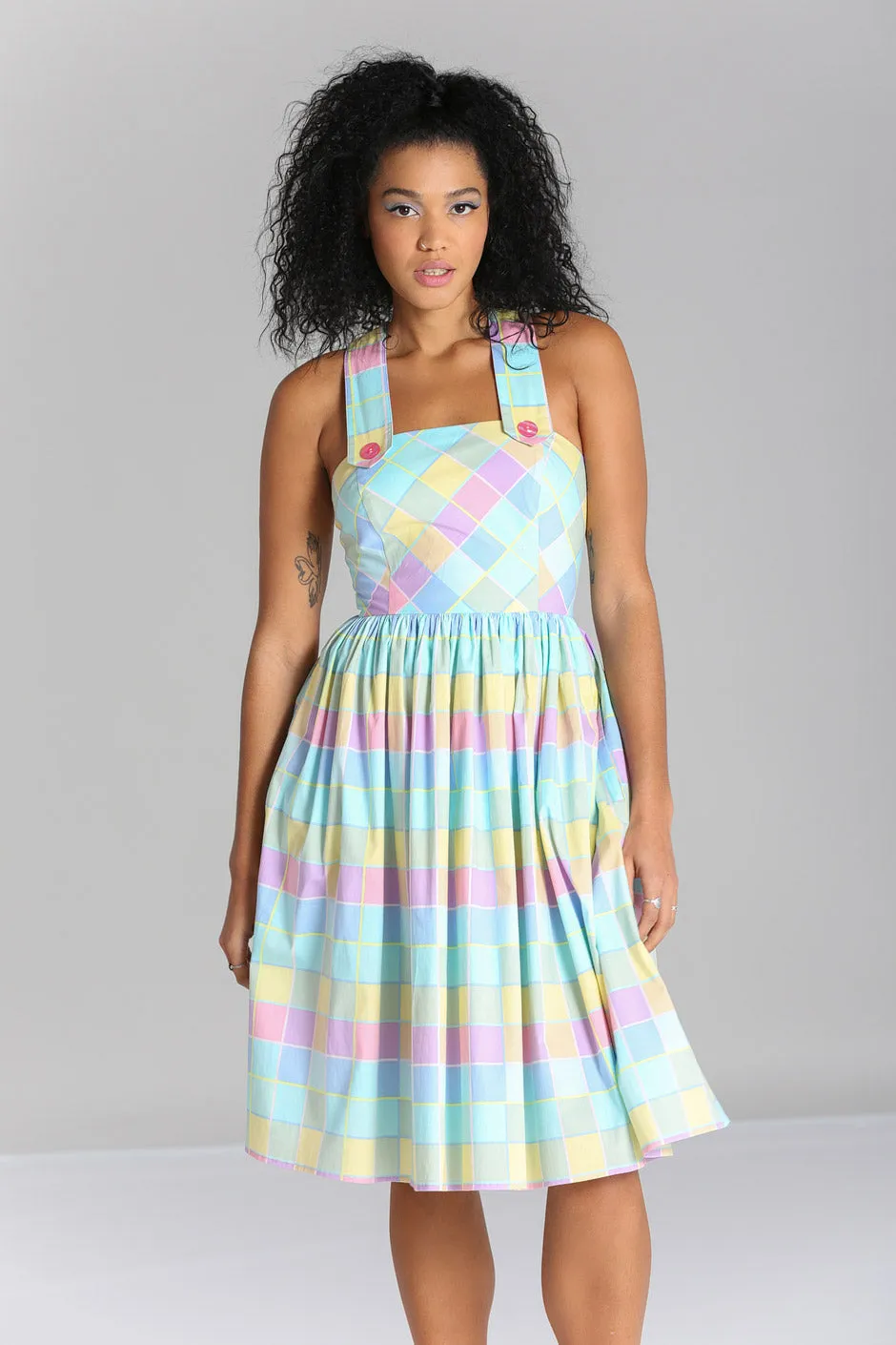 Skye Midi Dress sold by Hell Bunny product image thumbnail 3
