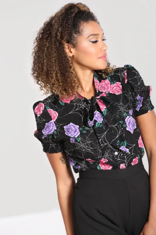 Eloise Blouse sold by Hell Bunny