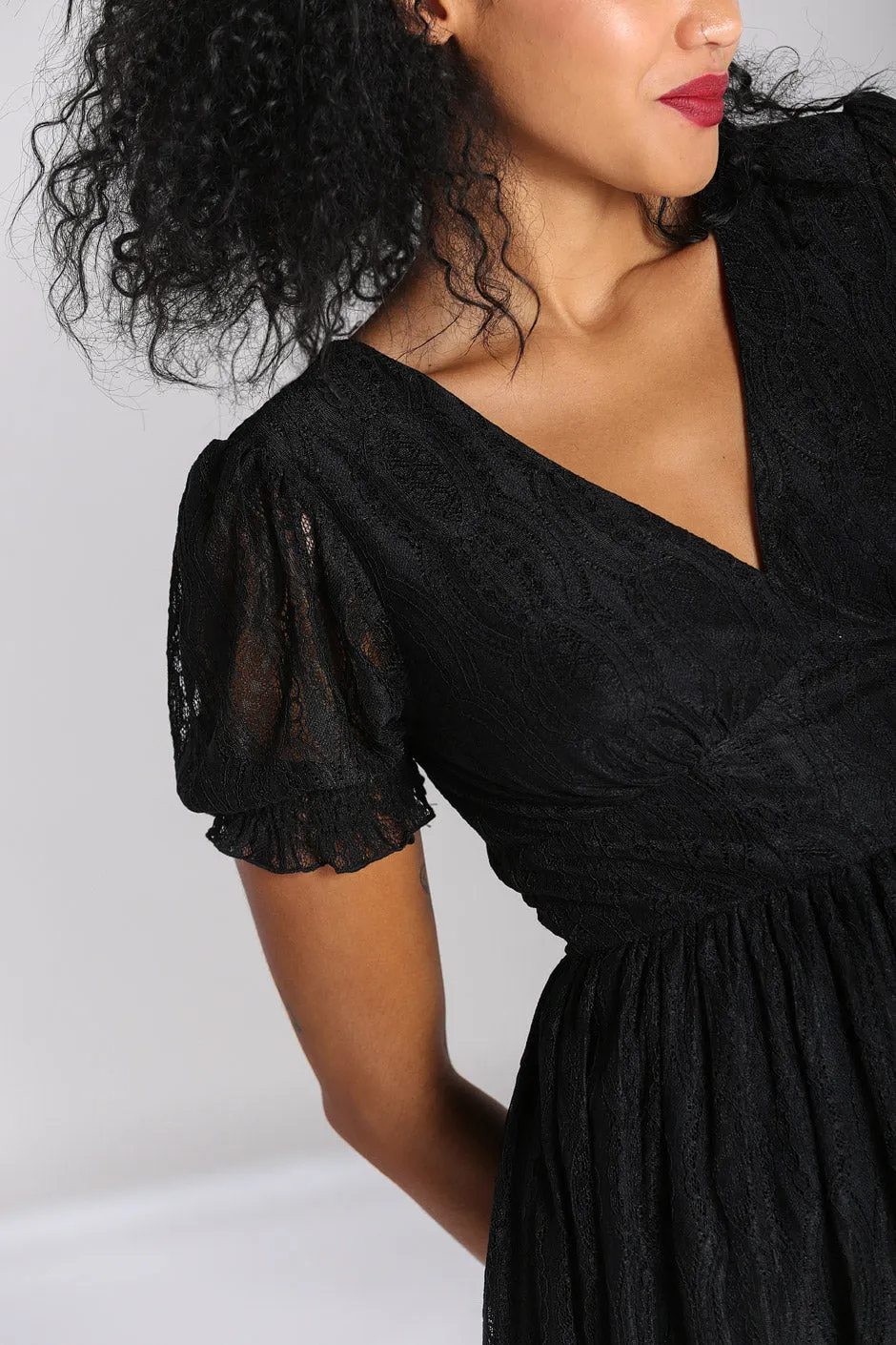 Mortem Mini Dress sold by Hell Bunny product image thumbnail 4