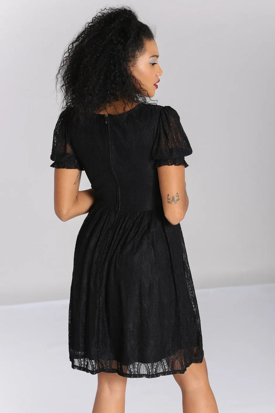 Mortem Mini Dress sold by Hell Bunny product image thumbnail 5
