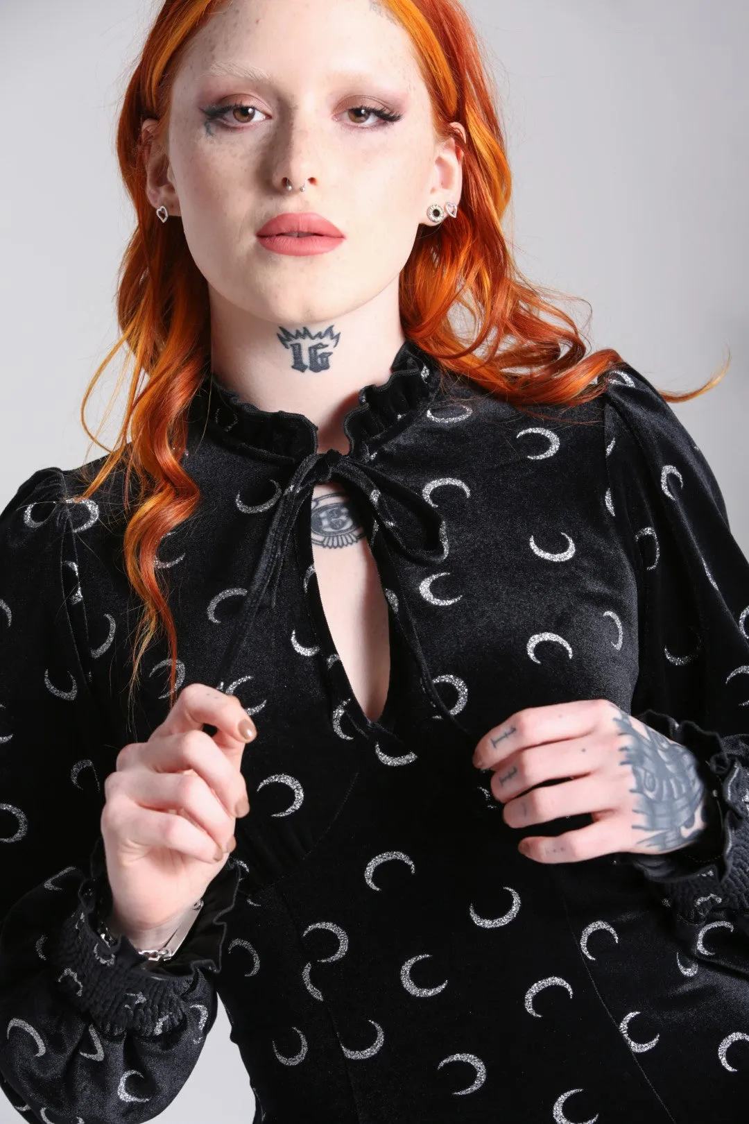 Misty Moon Dress sold by Hell Bunny product image thumbnail 4
