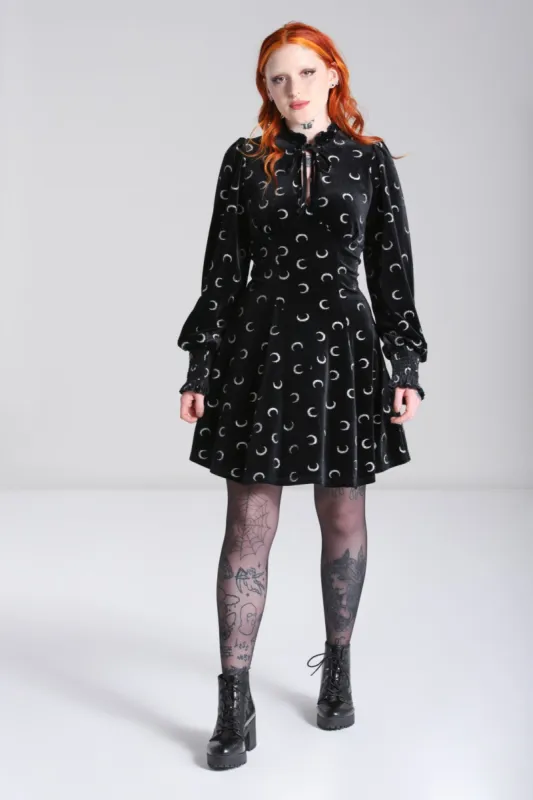 Misty Moon Dress sold by Hell Bunny