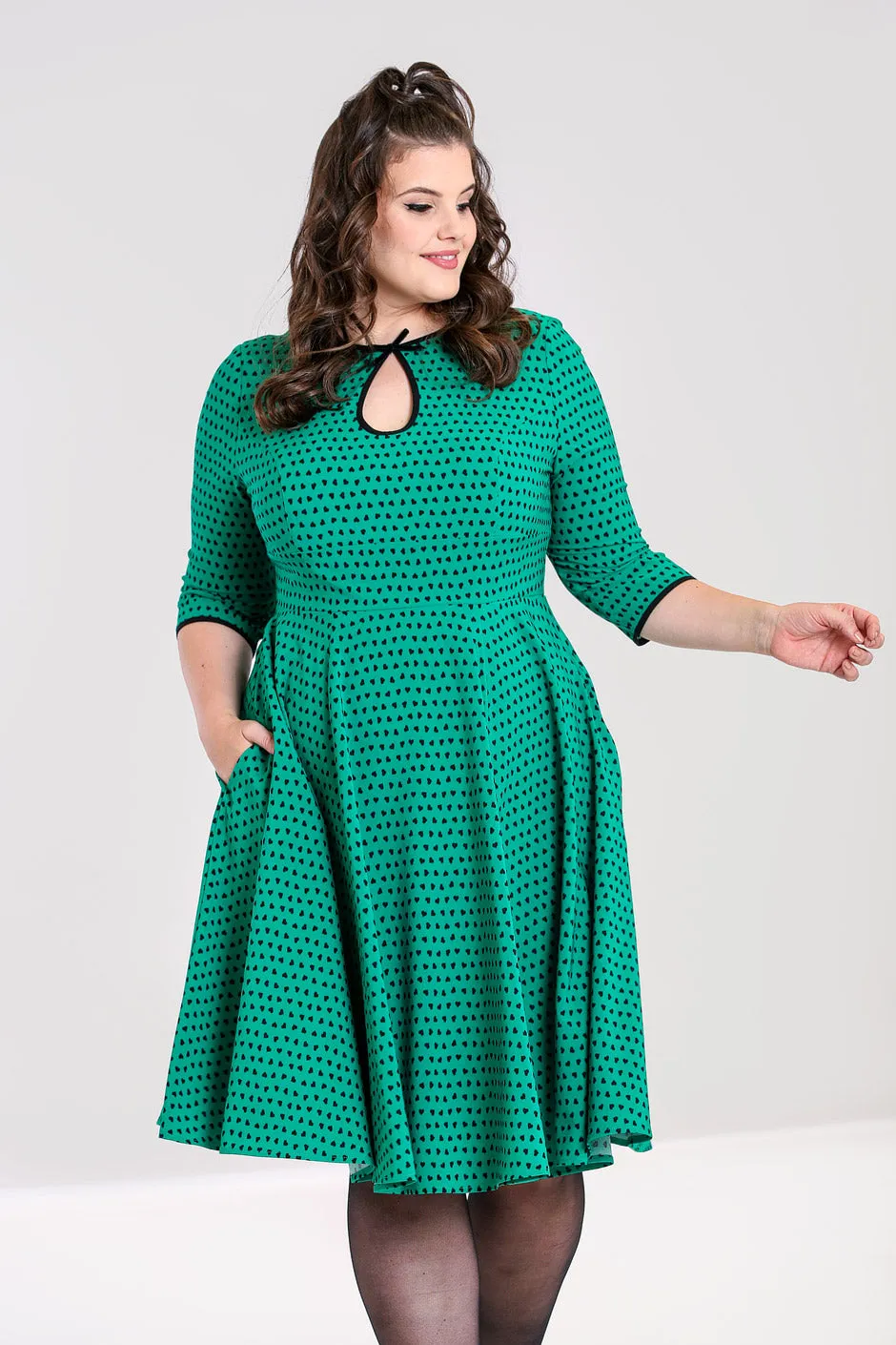 Paradisum 50's dress sold by Hell Bunny product image thumbnail 4