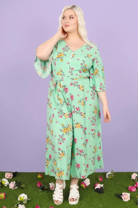 Adelina Jumpsuit sold by Hell Bunny