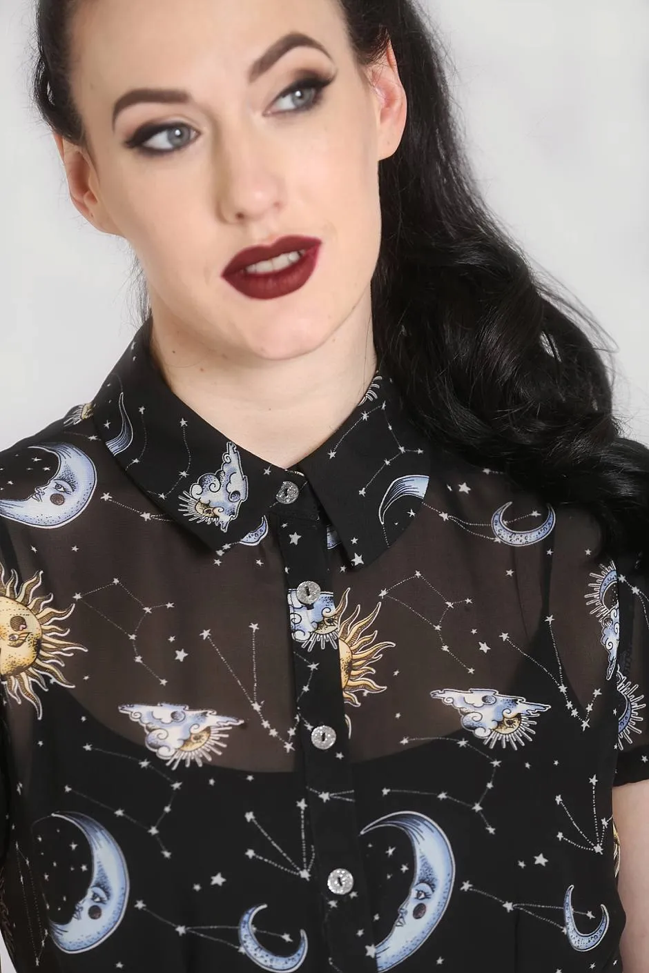 Solaris Blouse sold by Hell Bunny product image thumbnail 2