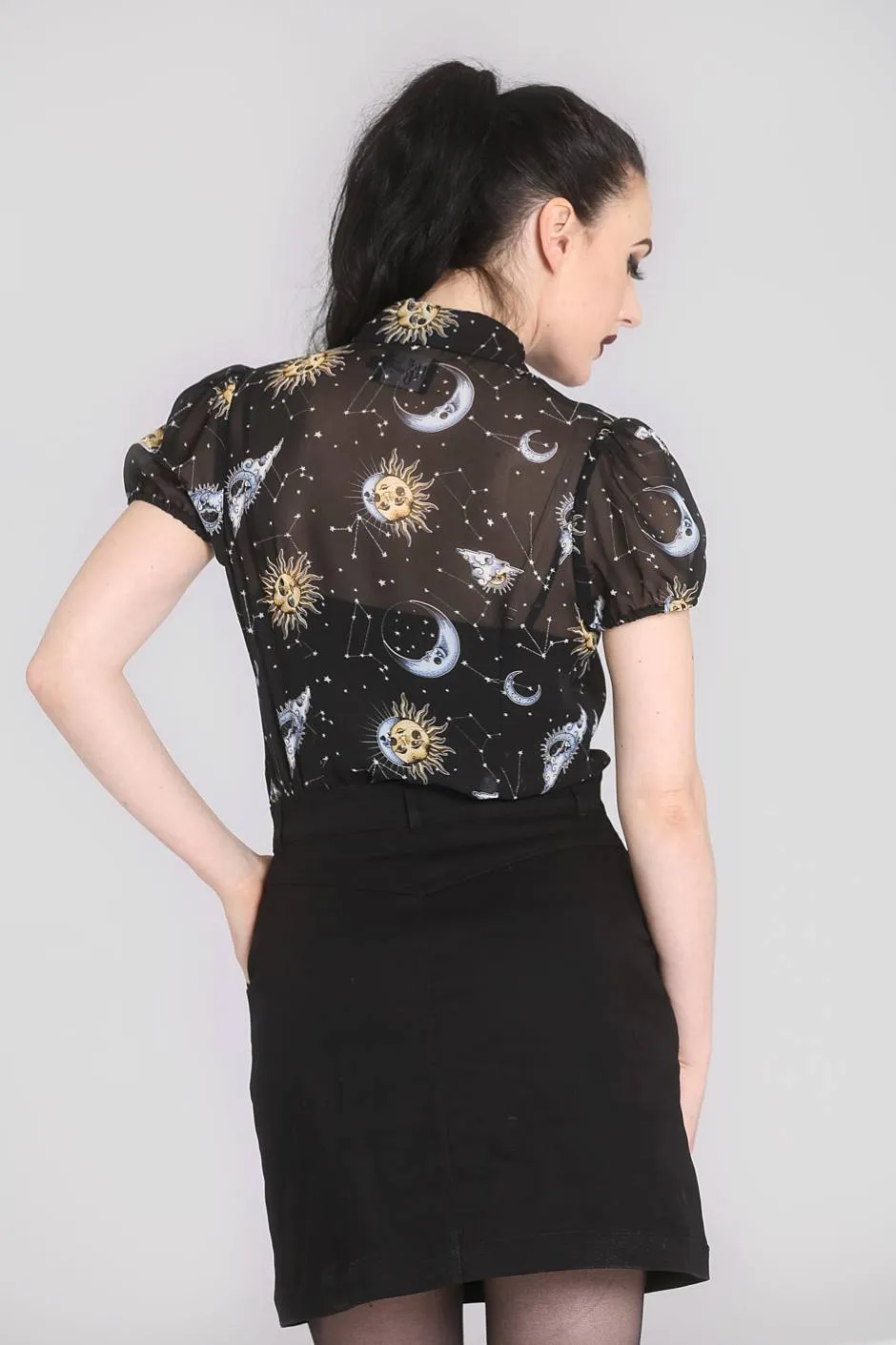 Solaris Blouse sold by Hell Bunny product image thumbnail 3