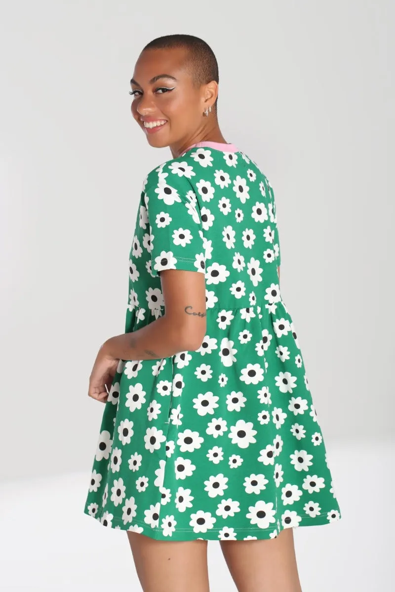 Kitsch Daisy MIni Dress sold by Hell Bunny product image thumbnail 3