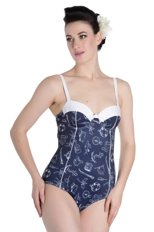 Marin Swimsuit sold by Hell Bunny